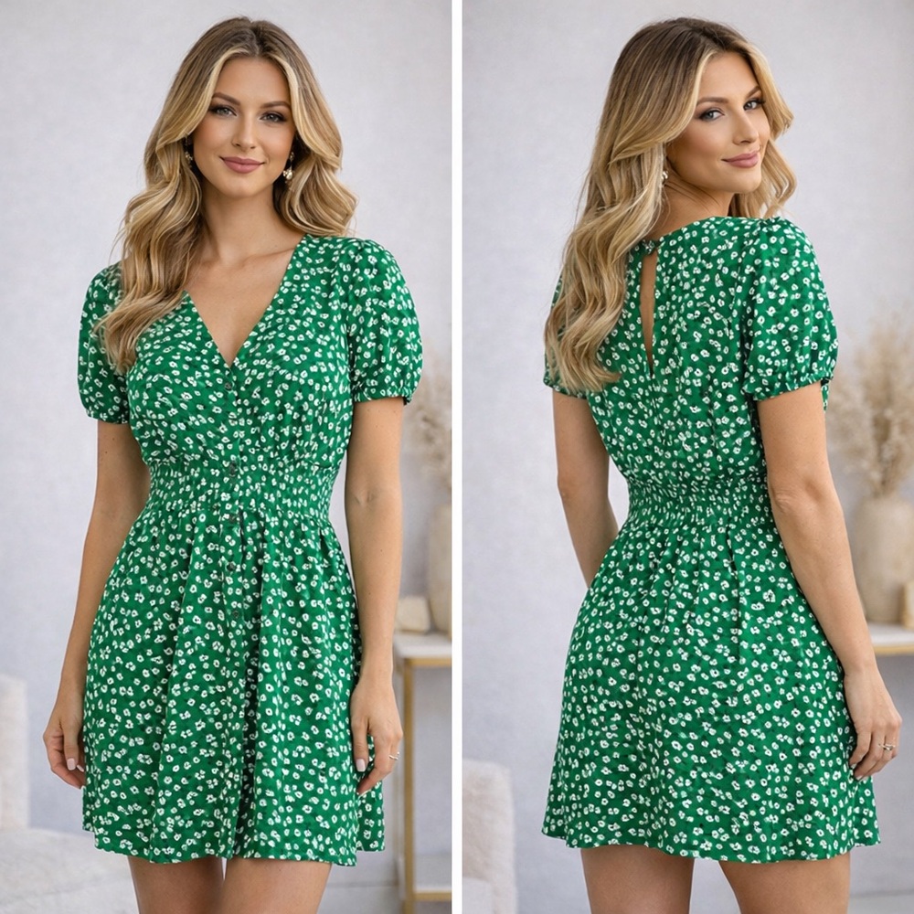 Sienna Sky flower dress, size S